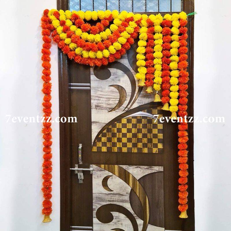 Marigold Flower Gate Decoration