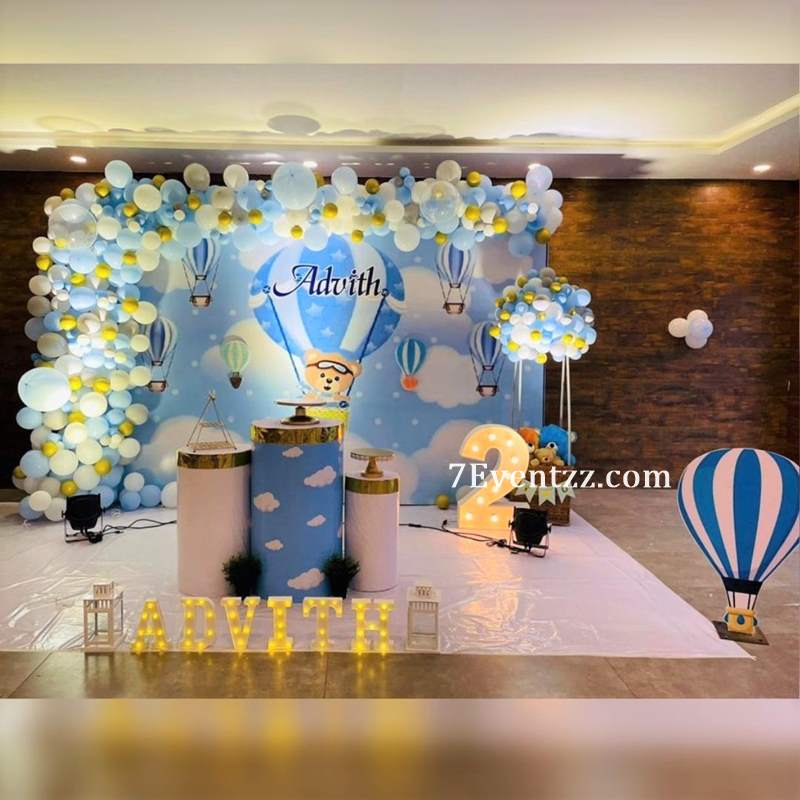 Hot Air Balloon Theme Decoration