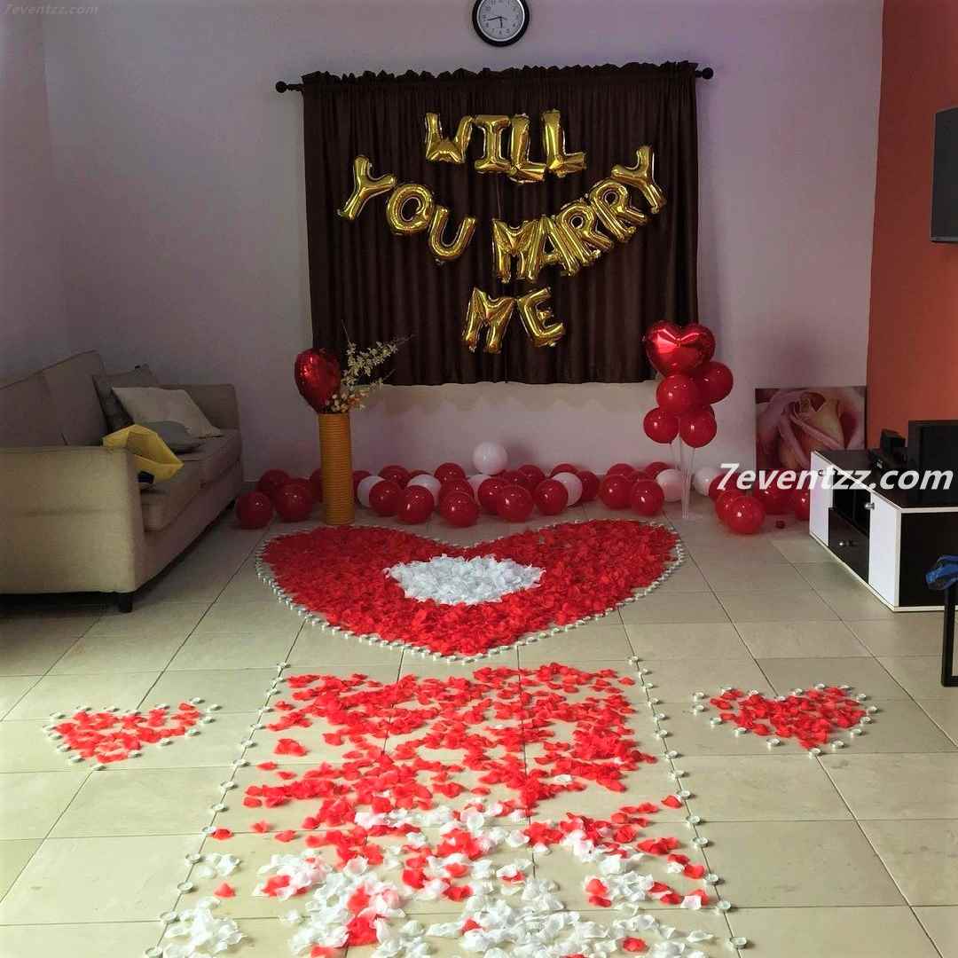 Will You Marry Me Setup