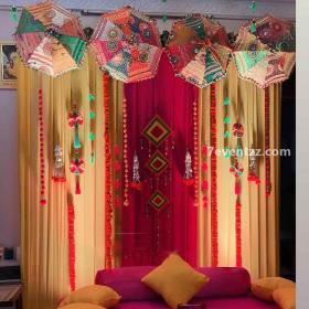 Indoor Mehndi Decoration
