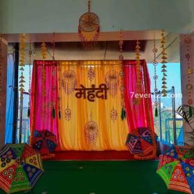 Colorful Mehndi Decorations