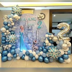 Elsa Theme Birthday Backdrop