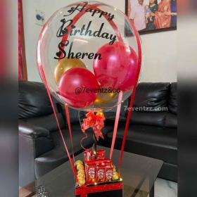 Kitkat Balloon Bouquet