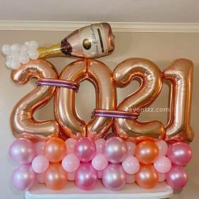 New Year Balloon Bouquet