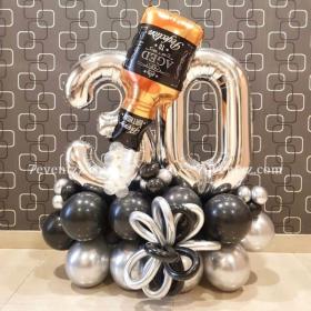 Number Balloon Bouquet