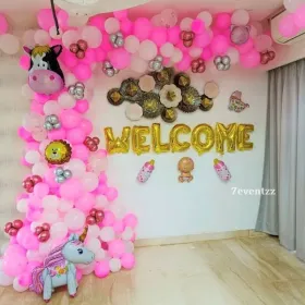 Welcome Girl Home Decoration